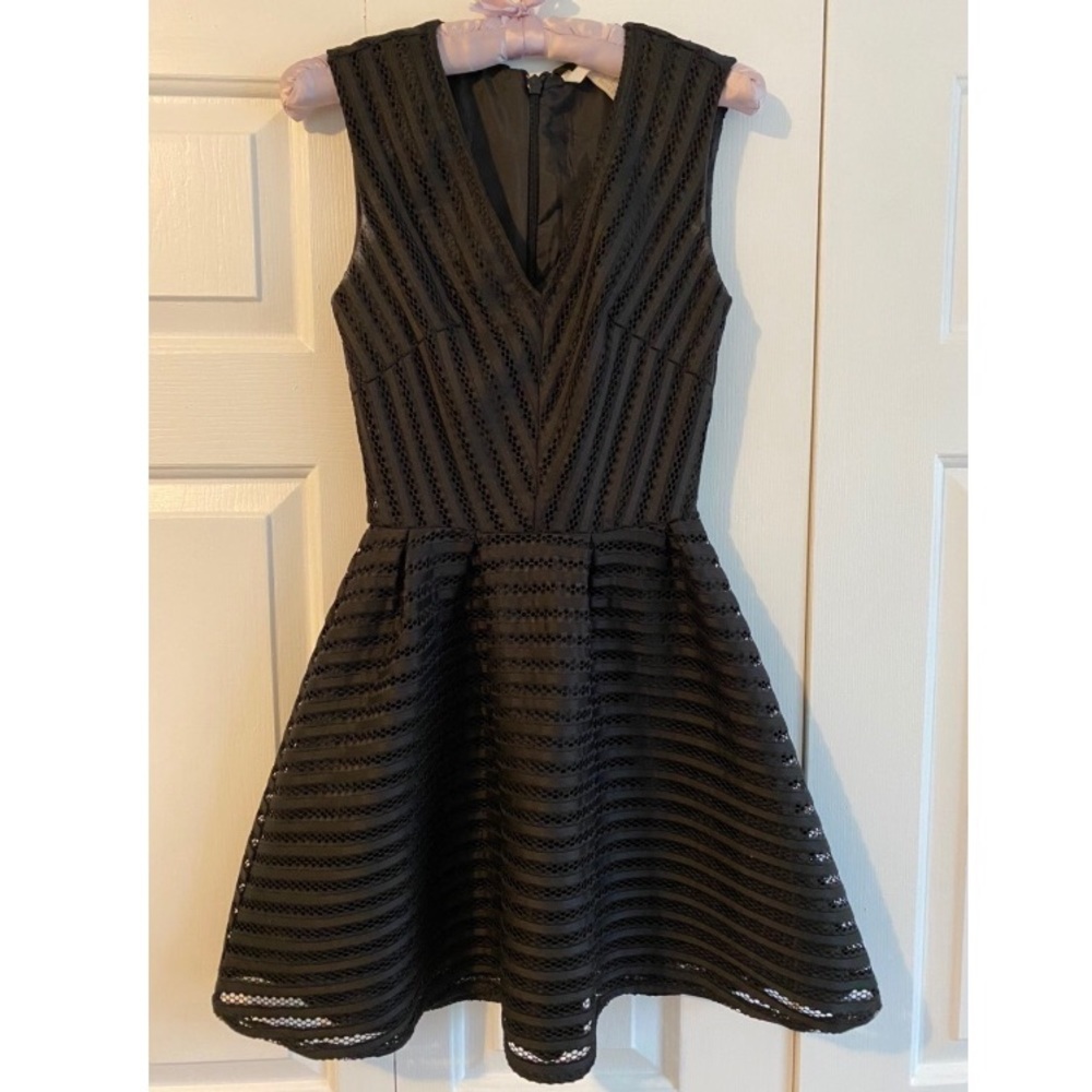 Fit and Flare Black Dress